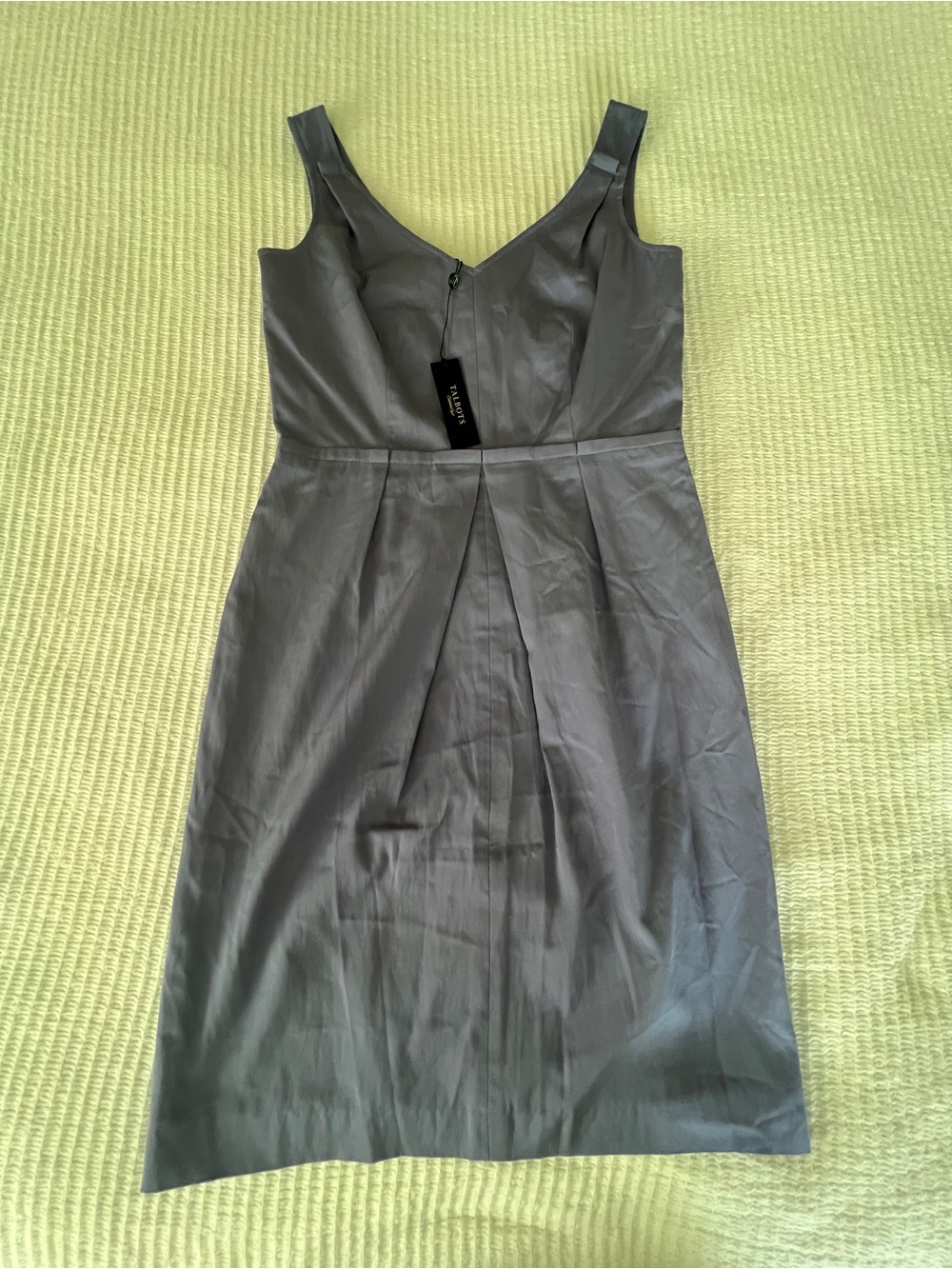Talbots Blue Sheath Dress size 6 - NWT